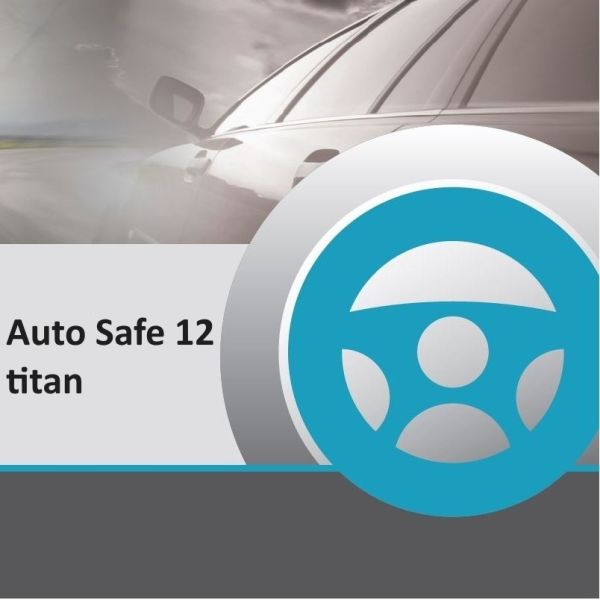 Sicherheitsfolie Auto Safe 12 titan
