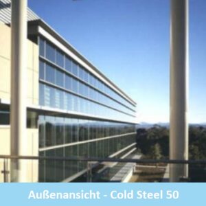 Sonnenschutzfolie Cold Steel 50 hellgrau – Bild 3