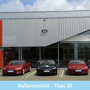 Sonnenschutzfolie TITAN 35 mittel Außen – Bild 3