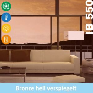 Sonnenschutzfolie IB 550 bronze hell