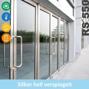 Sonnenschutzfolie RS 550 silber hell